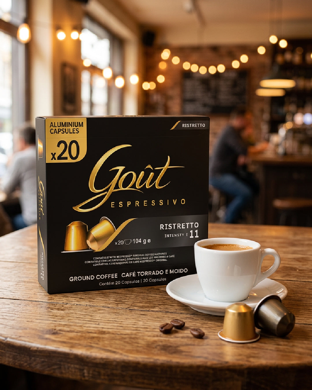 Capsules Cresta Coffee — Compatibles Nespresso® Original